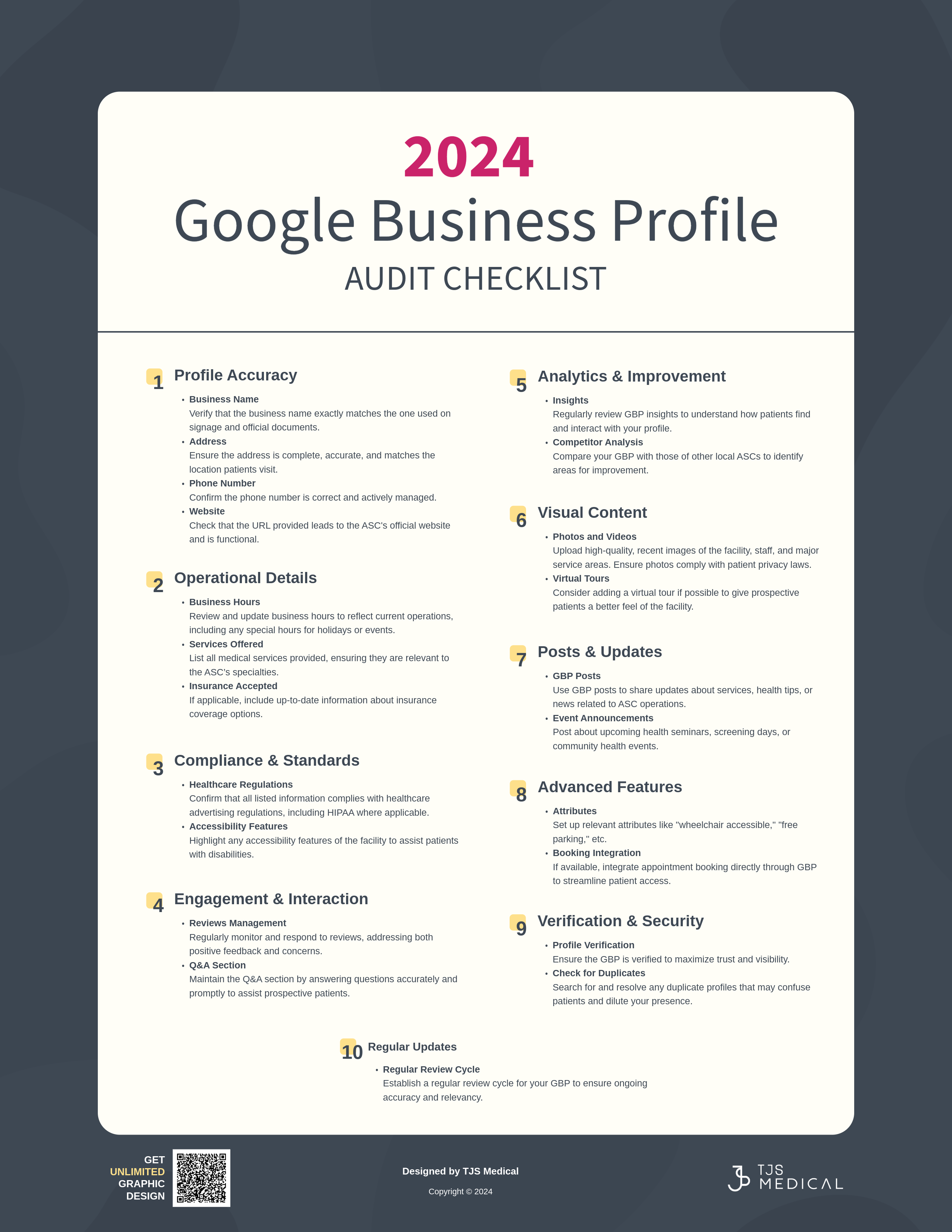 2024 GBP Audit Checklist